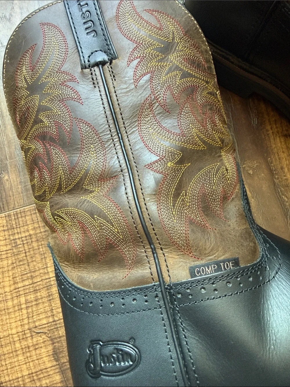 Justin Boots classic pull